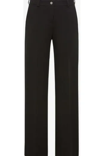 BRAX Jersey-Hose Maine black Wide Fit