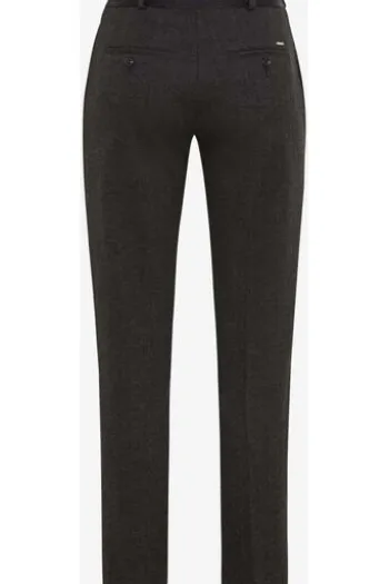 BRAX Jersey-Hose Maron shadow Slim Fit