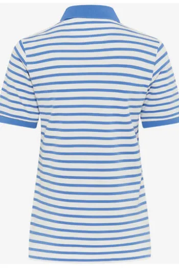 BRAX Polo-Shirt Cleo blau
