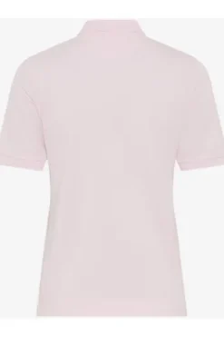 BRAX Polo-Shirt Cleo dusty rose in Piqué-Qualität