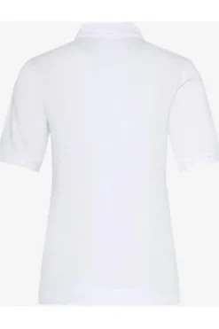 BRAX Polo-Shirt Cleo weiß