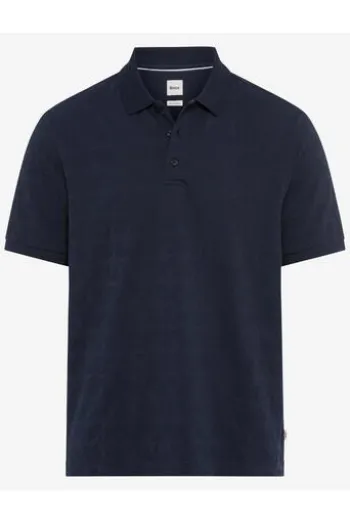 BRAX Polo Shirt Paco navy