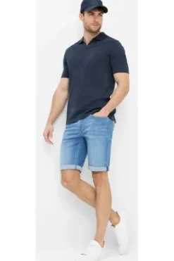 BRAX Polo-Shirt Paz navy
