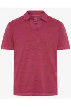 BRAX Polo-Shirt Paz wildberry