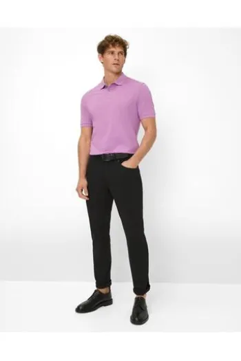 BRAX Polo-Shirt Pete flieder Hi-FLEX