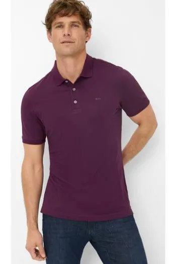 BRAX Polo-Shirt Pete summer grape