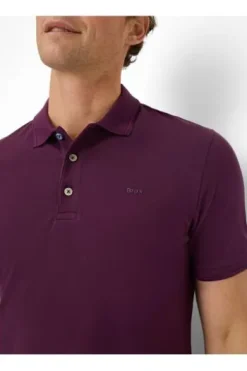 BRAX Polo-Shirt Pete summer grape