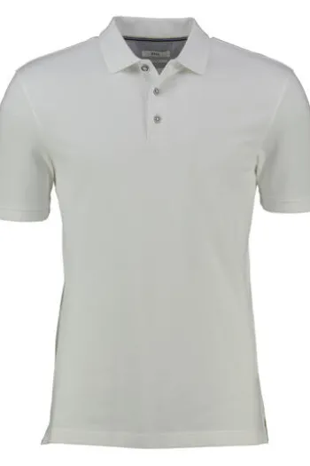 BRAX Polo-Shirt Pete weiss Hi-Flex