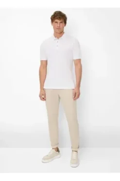 BRAX Polo-Shirt Pete white