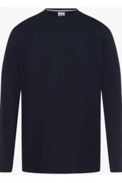 BRAX Polo-Shirt Timon navy Langarm