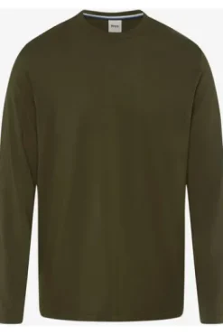 BRAX Polo-Shirt Timon olive Langarm