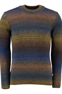BRAX Pullover Buddy blau/braun