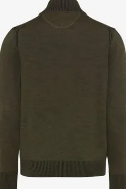 BRAX Strickjacke Jake deep jungle