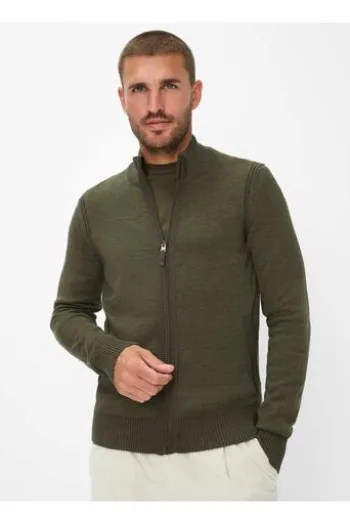 BRAX Strickjacke Jake deep jungle