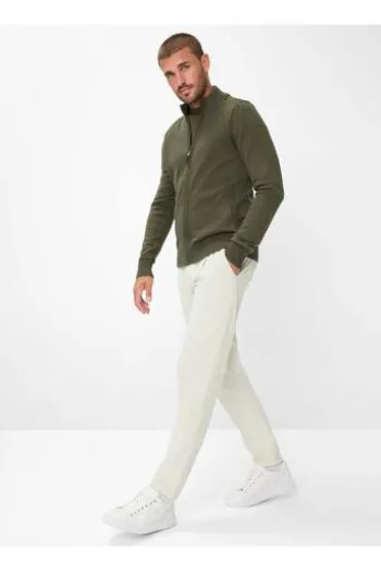 BRAX Strickjacke Jake deep jungle