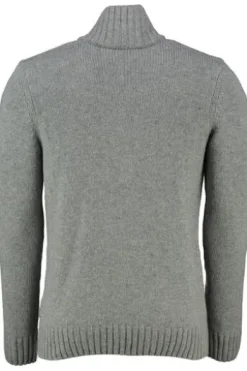 BRAX Strickjacke Jake grau