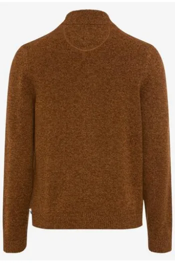 BRAX Strickjacke Jeff toffee