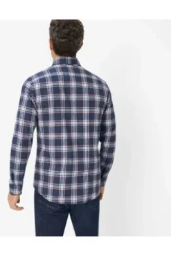 BRAX Style Daniel Shirts burned red