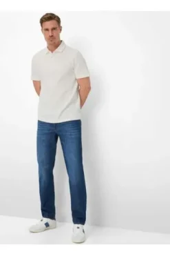 BRAX Summerlight Flex Jeans Cadiz regular blue used Straight Fit