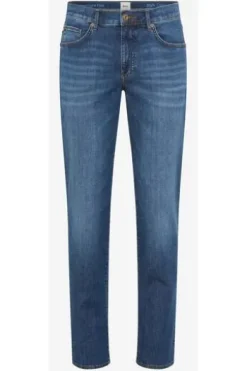 BRAX Summerlight Flex Jeans Cadiz regular blue used Straight Fit