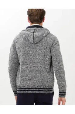 BRAX Sweat-Jacke Joe marine