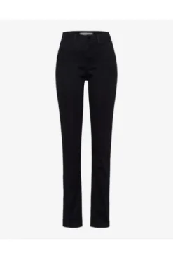 BRAX Winter-Dream-Hose Mary marine Slim Fit in angerauter Qualität
