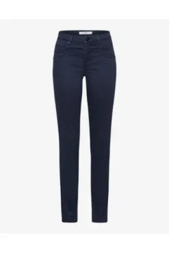 BRAX Winter-Dream-Hose Shakira marine Slim Fit in angerauter Qualität