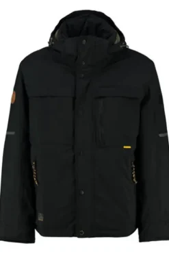 camel active Jacke schwarz teXXXactive winddicht, wasserdicht, atmungsaktiv
