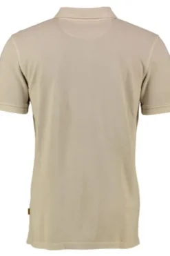 camel active Polo-Shirt beige leicht verwaschene Optik