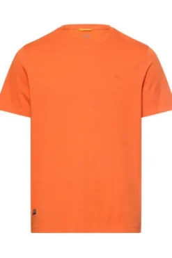 camel active T-Shirt burned Orange Regular Fit