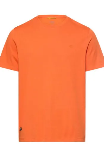 camel active T-Shirt burned Orange Regular Fit