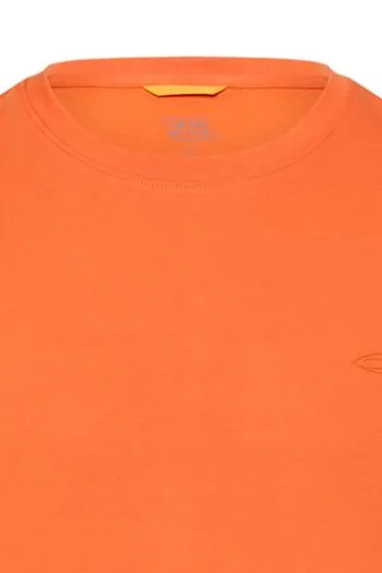 camel active T-Shirt burned Orange Regular Fit