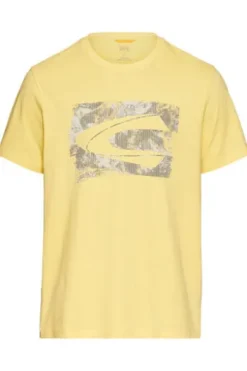 camel active T-Shirt dusty citron Regular Fit