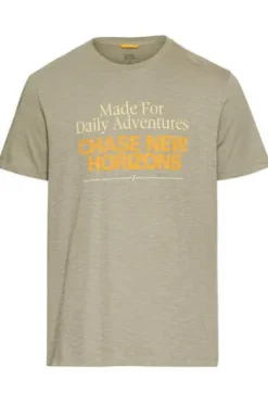 camel active T-Shirt khaki Regular Fit