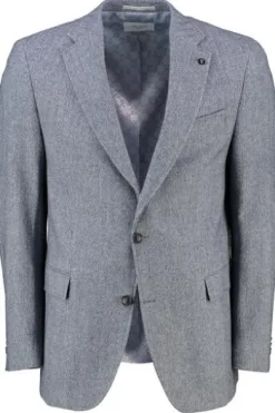 CARL GROSS Sakko dunkelblau gemustert Modern Fit