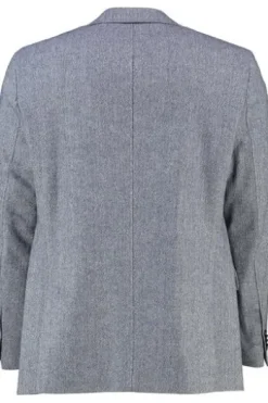 CARL GROSS Sakko dunkelblau gemustert Modern Fit