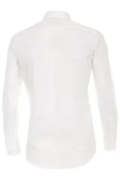 City Hemd weiss Body Fit Langarm