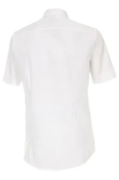 City Hemd weiss Modern Fit Kurzarm