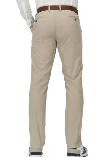CLUB OF COMFORT Baumwolle Hose beige Garvey