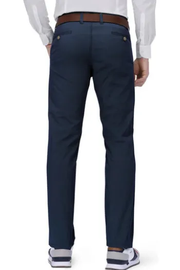 CLUB OF COMFORT Chino Hose Ultra light marine Garvey TENCEL