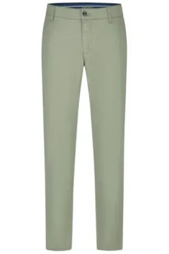CLUB OF COMFORT High stretch Baumwoll Hose Garvey grün