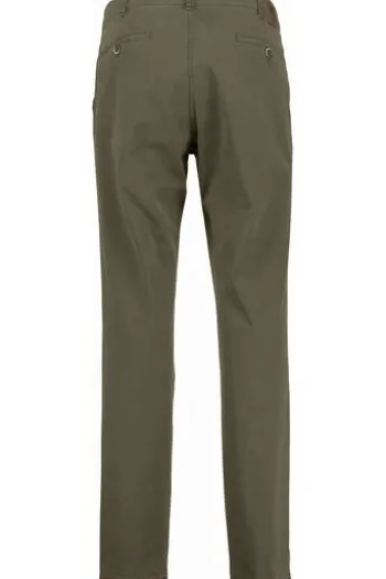 CLUB OF COMFORT High Stretch Baumwoll-Hose schlamm mit Diamantschliff