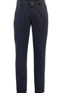 CLUB OF COMFORT High Stretch Baumwoll-Hose marine mit Diamantschliff