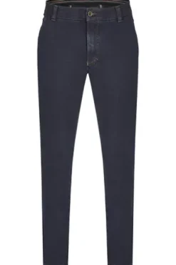 CLUB OF COMFORT High Stretch Denim-Jeans darkblue Garvey Flat-Front