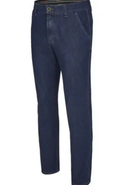 CLUB OF COMFORT High Stretch Denim-Jeans blue Garvey Flat-Front