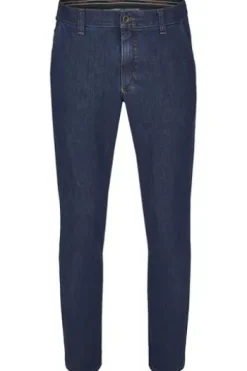 CLUB OF COMFORT High Stretch Denim-Jeans blue Garvey Flat-Front