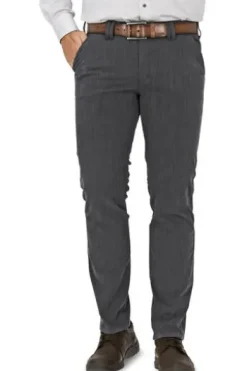 CLUB OF COMFORT High-Stretch Thermo Hose Garvey anthrazit mit Thermolite-Futter