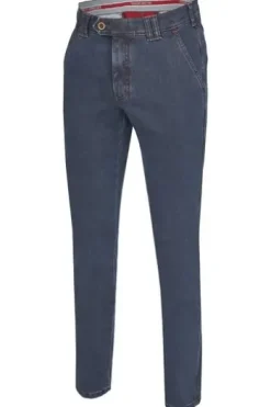 CLUB OF COMFORT High-Stretch Thermo Hose Garvey blueblack mit Thermolite-Futter