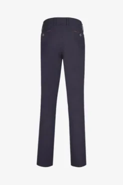 CLUB OF COMFORT Leinen Baumwoll Hose marine Garvey Chino