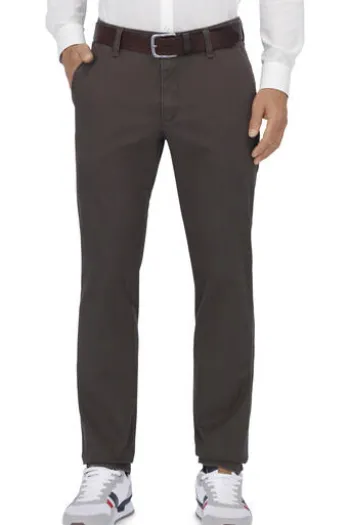 CLUB OF COMFORT Thermo-Stretch-Hose schlamm mit Thermolite-Futter